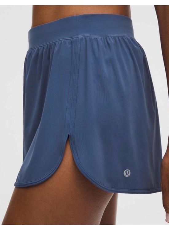 lululemon athletica Pants - Lululemon Sleek High-Rise Short 2" in Blue Twill - Size XXS (Size 2) NWT